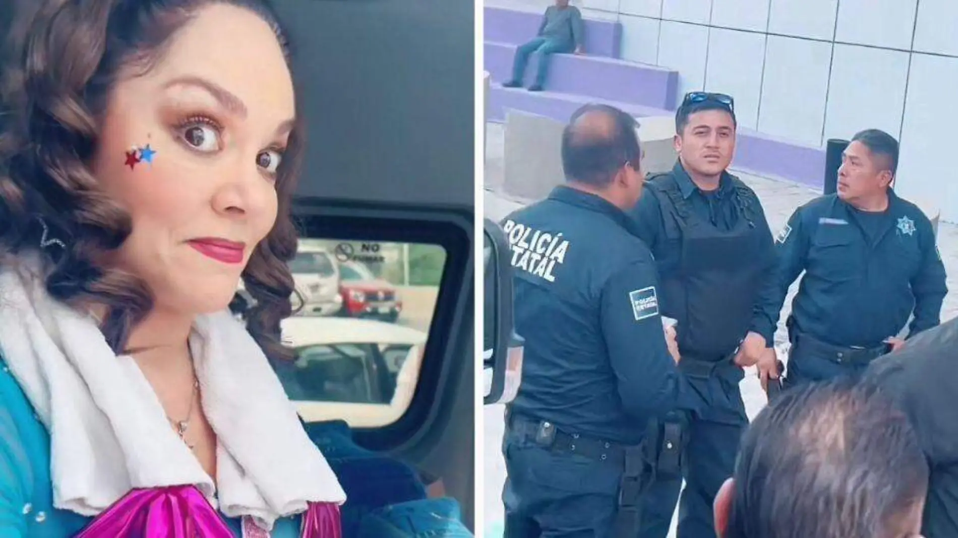 Tatiana queda flechada por policía y lo presume en TikTok